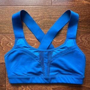 ALO Yoga Royal Blue Sports Bra with Racerback